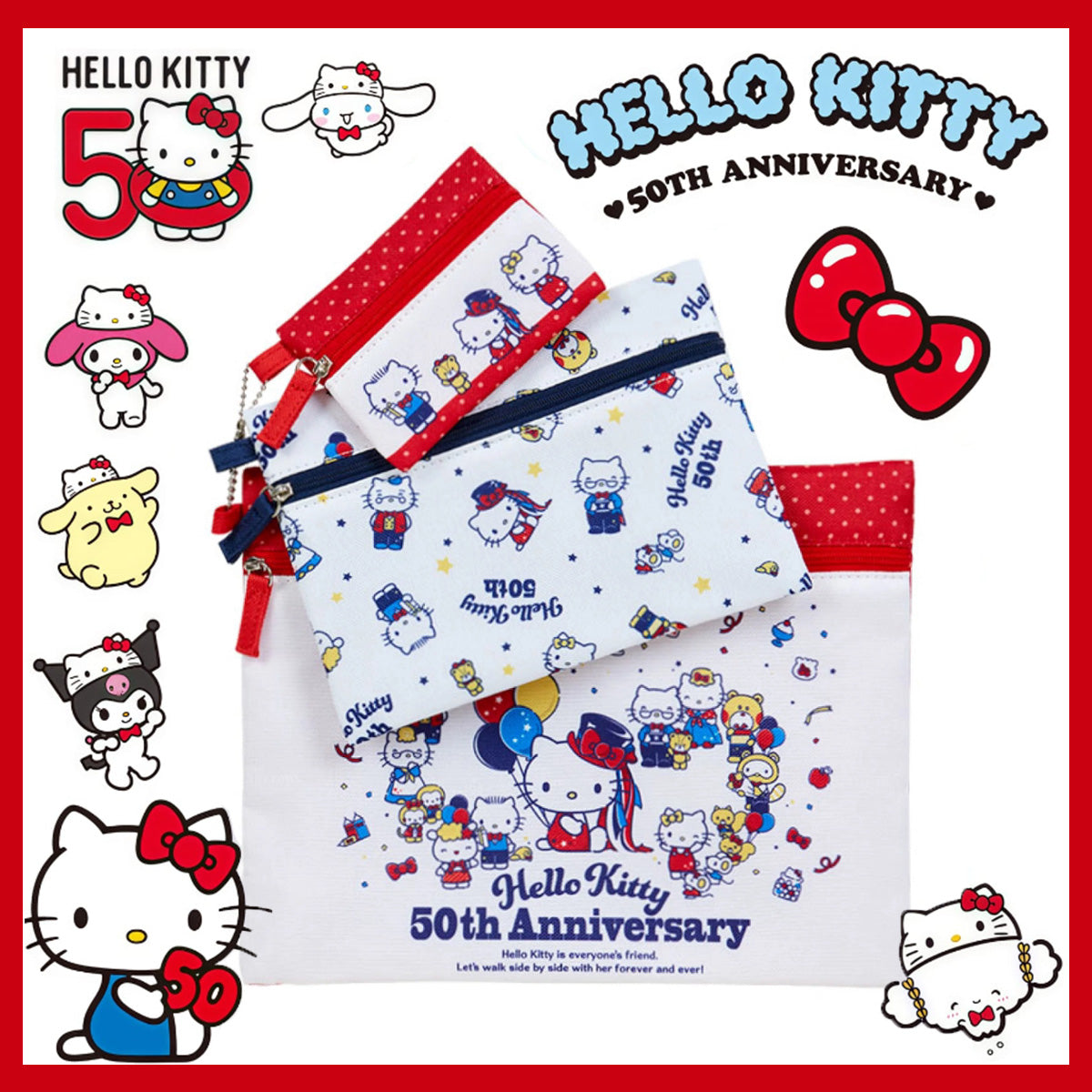 【RARE Edition】Sanrio Hello Kitty outlet Tokyo Pouch