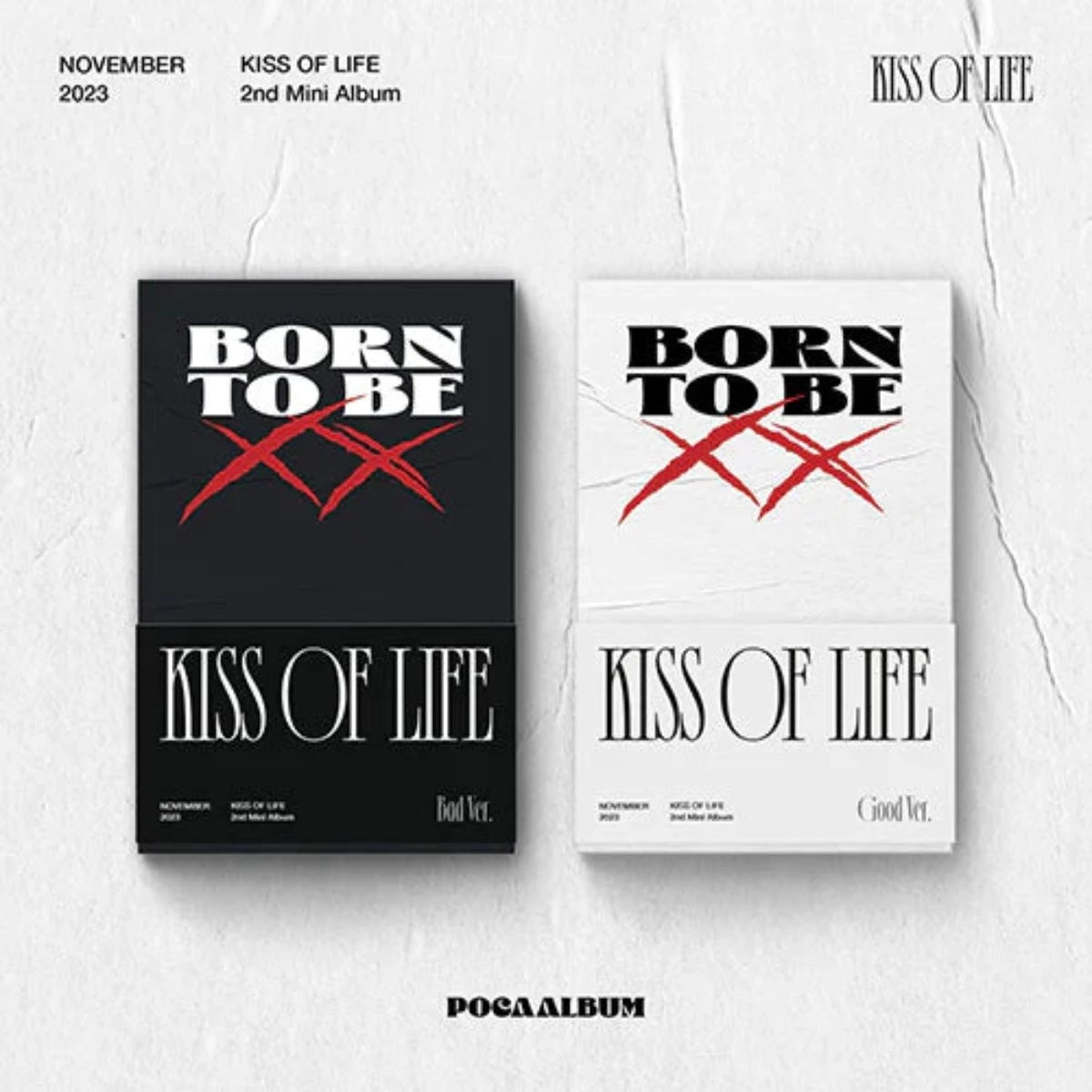 KISS OF LIFE Mini Album Vol. 2 - Born to be XX (Poca Album)