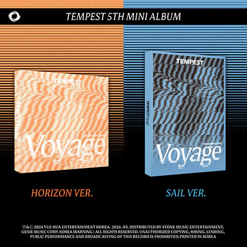 TEMPEST 5TH MINI ALBUM - TEMPEST VOYAGE