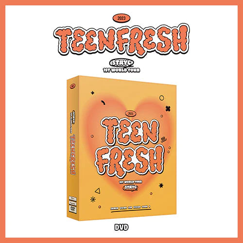 STAYC 1ST WORLD TOUR - TEENFRESH (DVD)