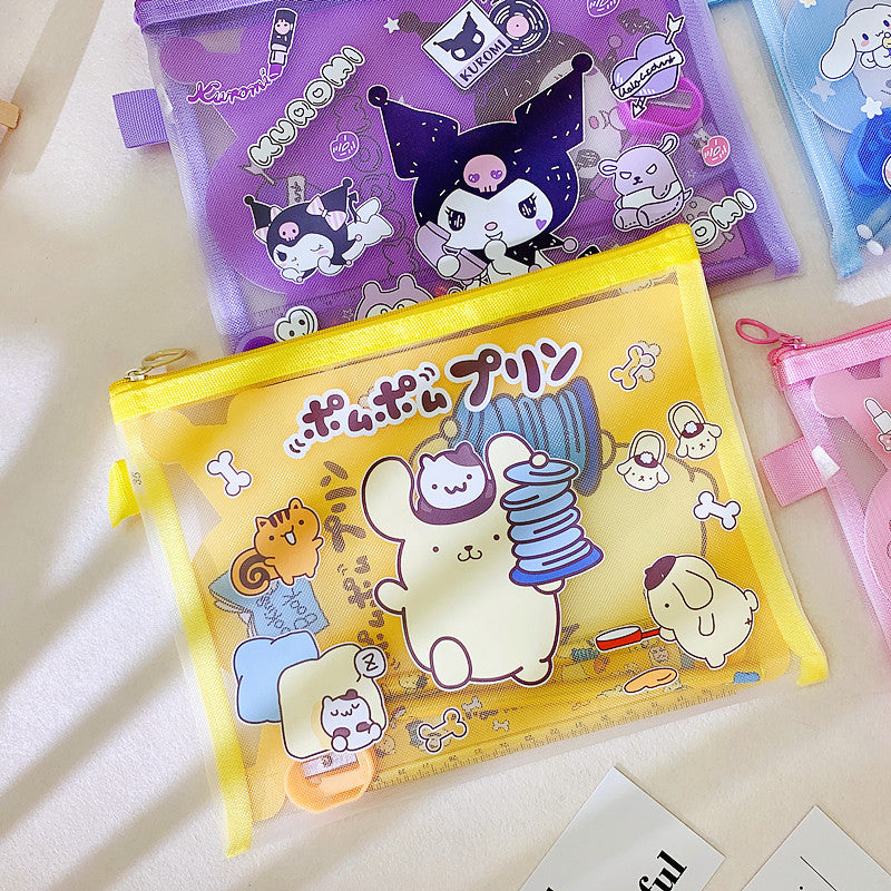 SANRIO Character File Bag Stationery Set