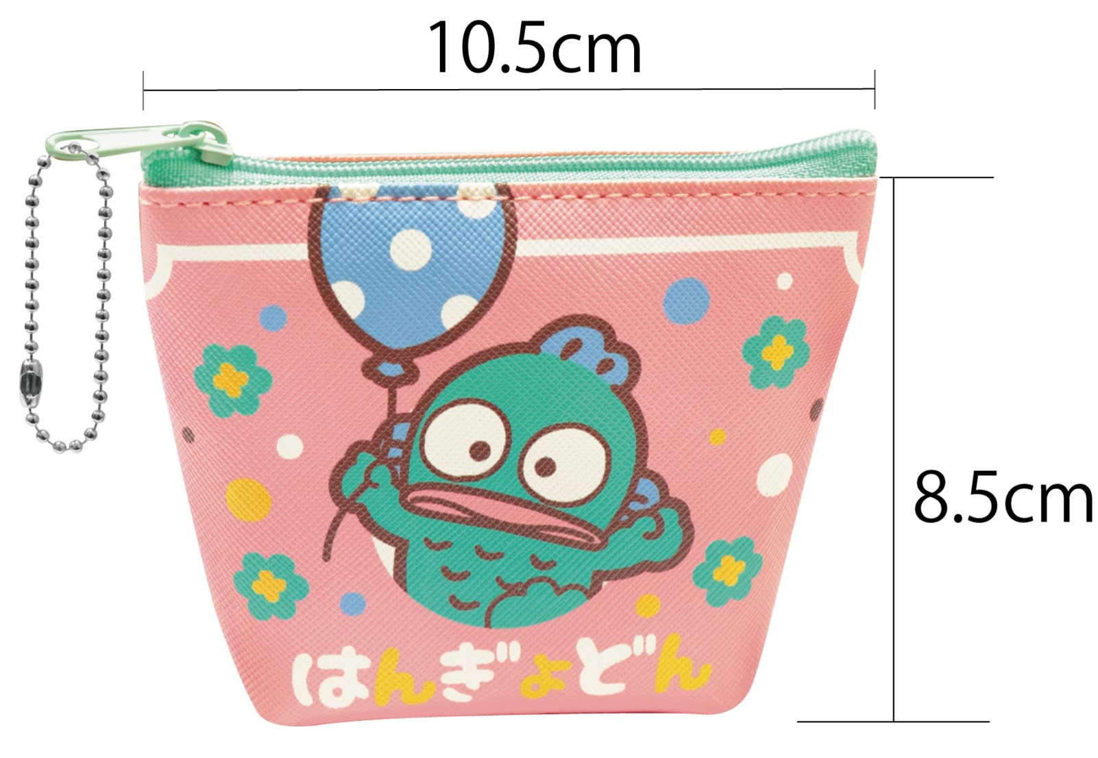 SANRIO© Triangular Shape with Balloon Pattern Coin Bag (Japan Edition)