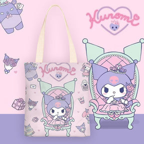 SANRIO© Kuromi Tote Bag with Zip