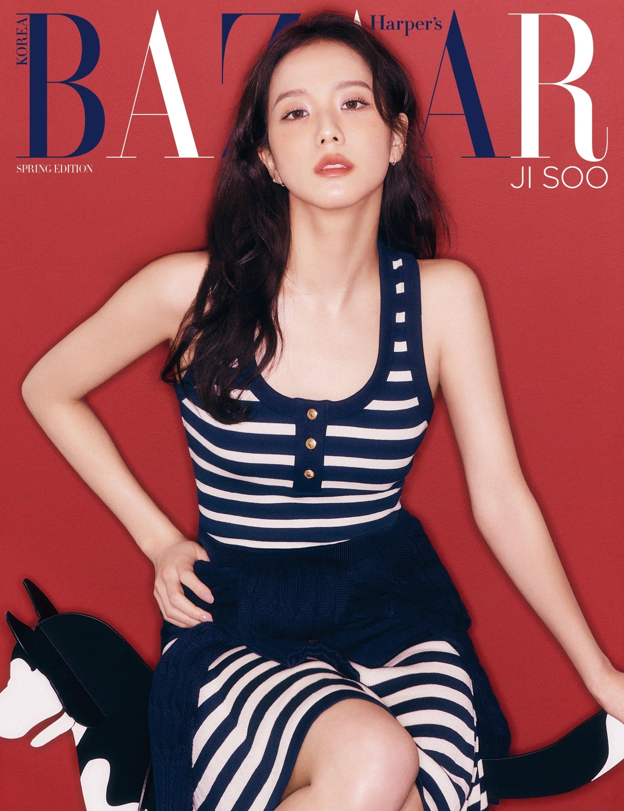 BAZAAR - Spring Edition (Cover. BLACKPINK JISOO)