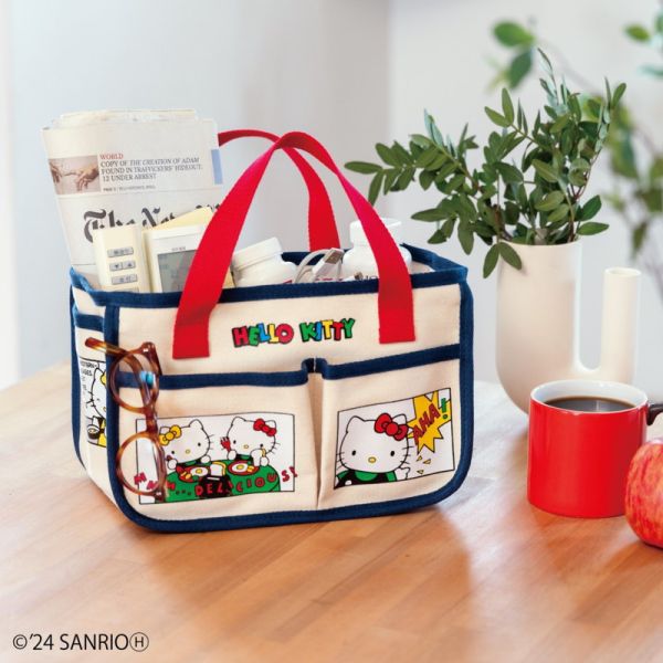 SANRIO Hello Kitty Tote Bag Comic Style