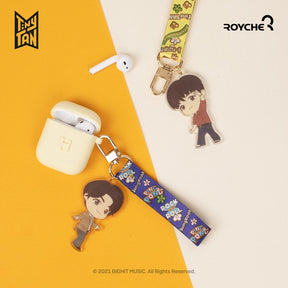 BTS© TinyTAN Key Holder with Strap (Japan Edition)