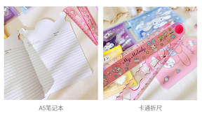 SANRIO Character File Bag Stationery Set