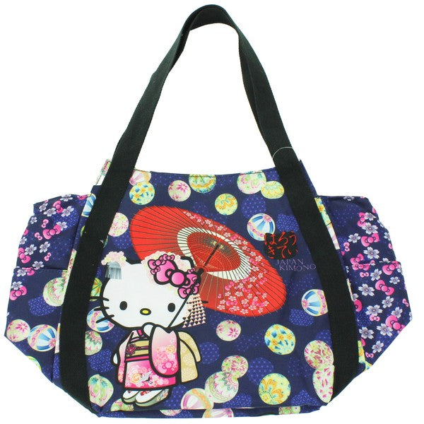 Tote Bag -Balloon Shape Hello Kitty Kimono (Japan Edition)