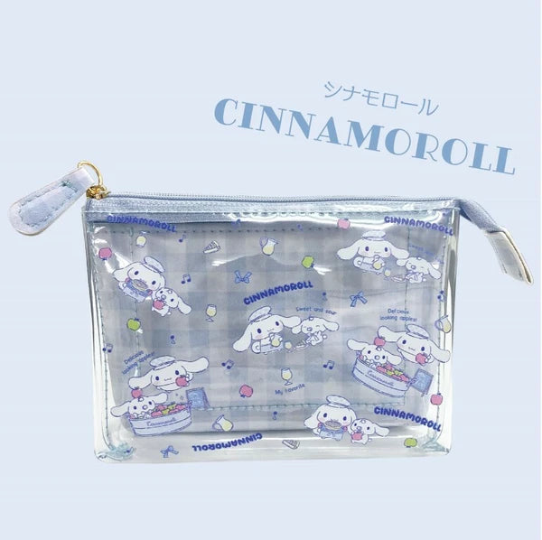 SANRIO© Character Clear + Checkers Pouch (Japan Edition)