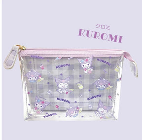 SANRIO© Character Clear + Checkers Pouch (Japan Edition)