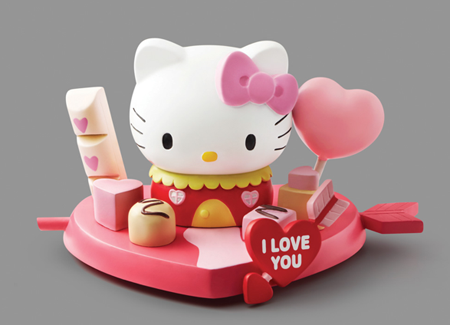 SANRIO© Hello Kitty & Dear Daniel Valentine Figure Pair