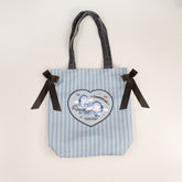 SANRIO© Stripe Heart Tote Bag (Japan Edition)