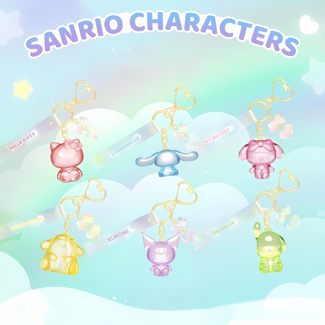 SANRIO© Character Key Holder Crystal Candies