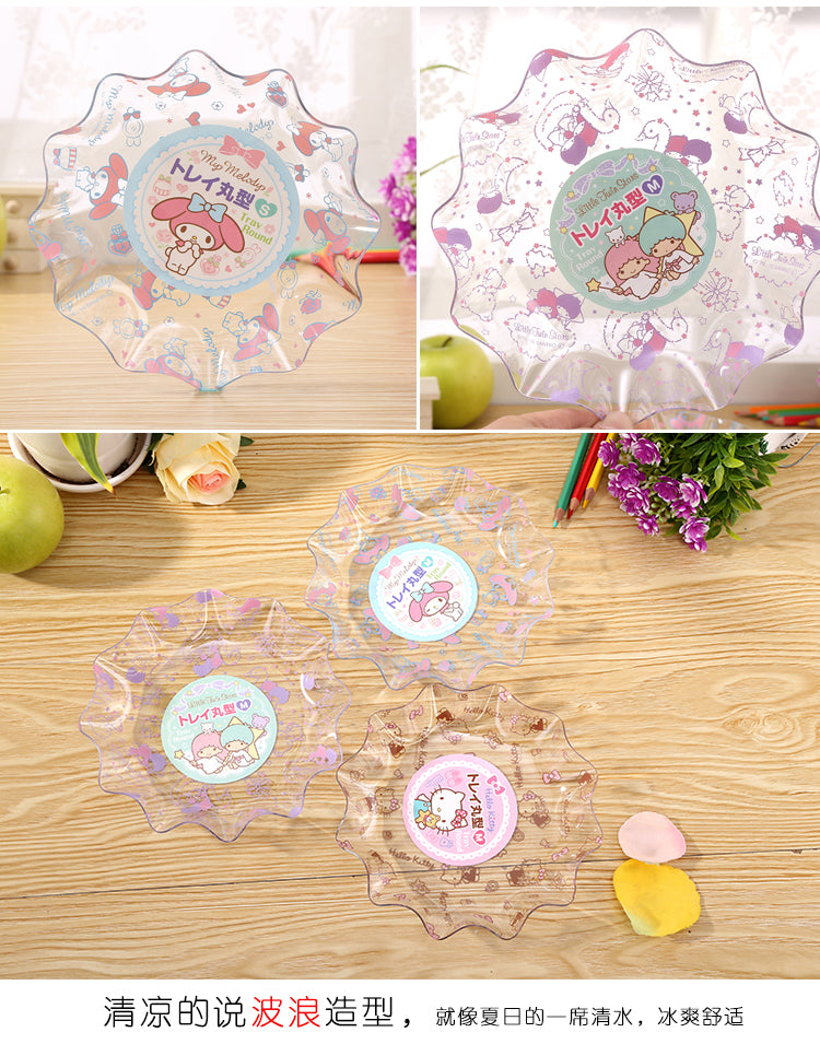 SANRIO© Crystal Round Tray 14cm