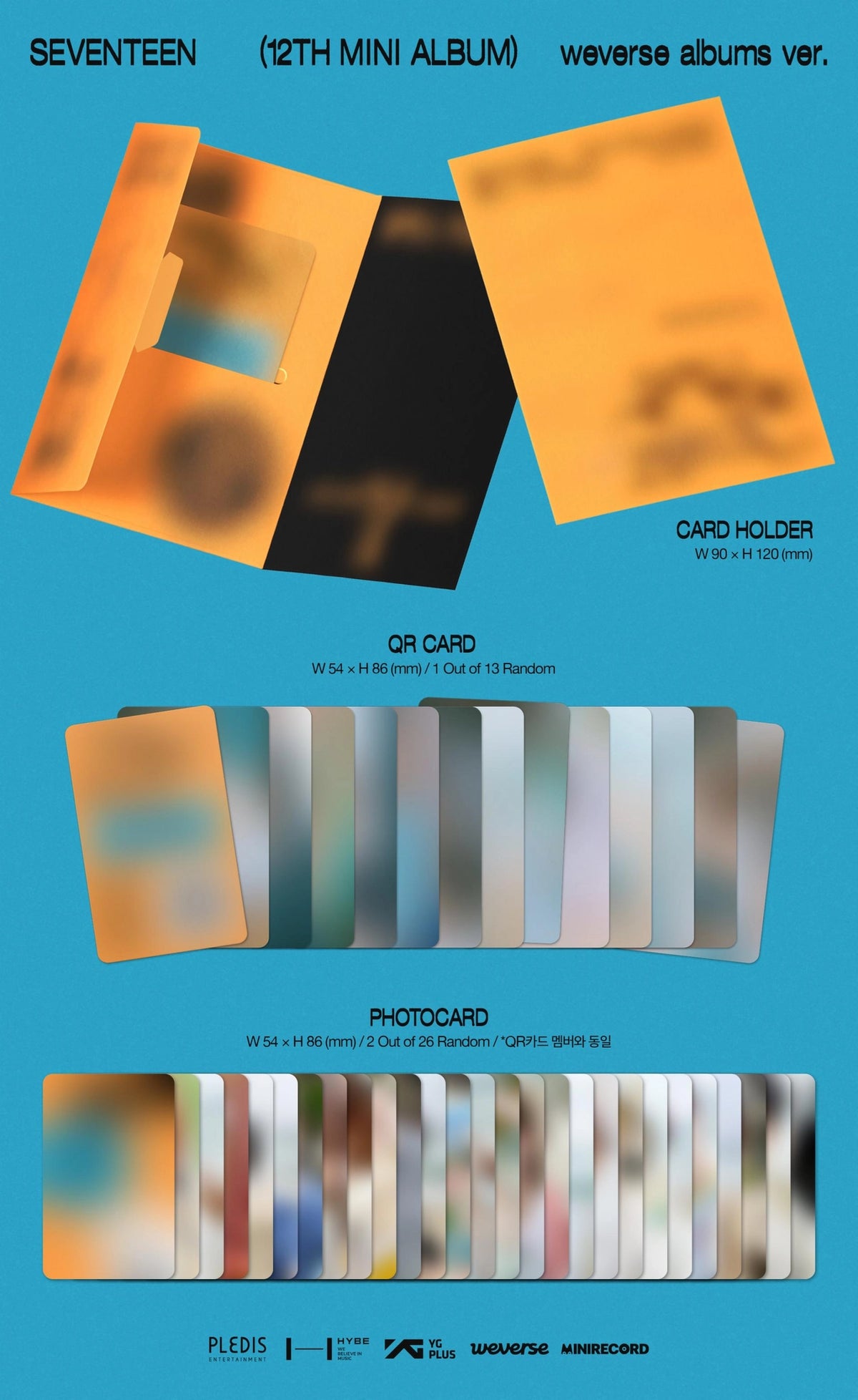 SEVENTEEN - SEVENTEEN 12TH MINI ALBUM (WEVERSE ALBUMS VER.)