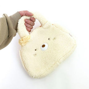 SUMIKKO GURASHI© Fluffy Plush Tote Bag (Japan Edition)