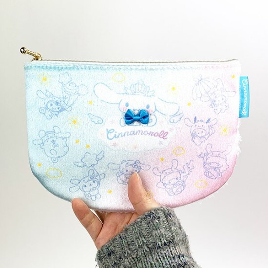 SANRIO© Cinnamoroll Bow Flat Pouch (Japan Edition)