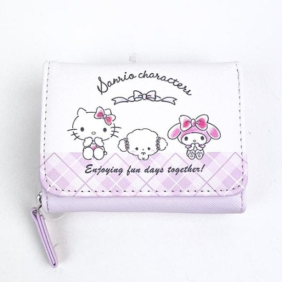 SANRIO© Diamond Pattern3 Fold Wallet (Japan Edition)