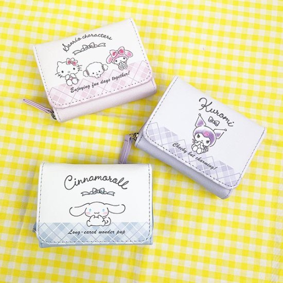 SANRIO© Diamond Pattern3 Fold Wallet (Japan Edition)