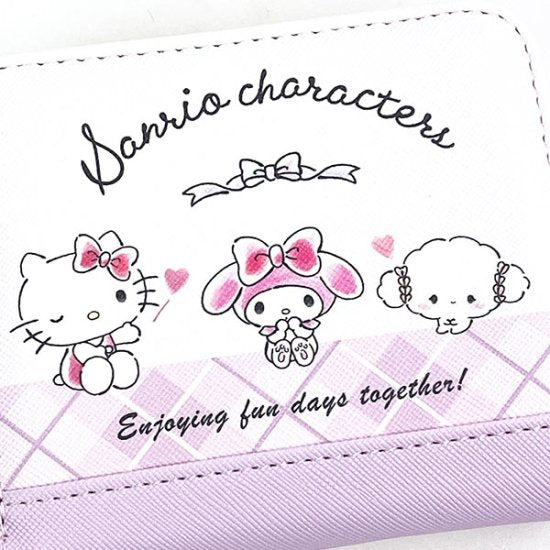 SANRIO© Character Diamond Pattern Wallet (Japan Edition)