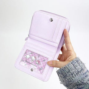 SANRIO© Character Diamond Pattern Wallet (Japan Edition)