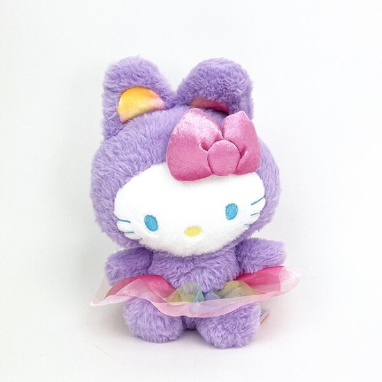 SANRIO© Hello Kitty Plush Rainbow Bunny (Japan Edition)