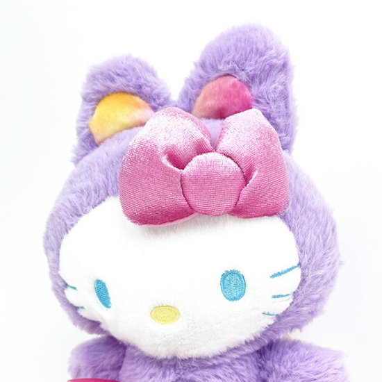 SANRIO© Hello Kitty Plush Rainbow Bunny (Japan Edition)