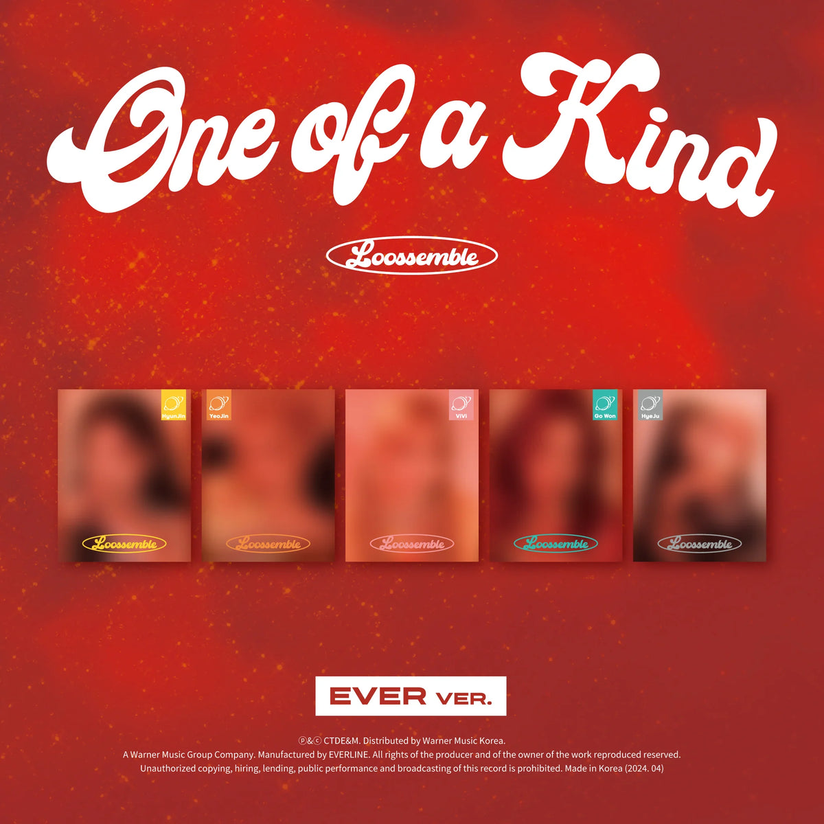 LOOSSEMBLE 2ND MINI ALBUM - ONE OF A KIND (EVER MUSIC ALBUM VERSION)