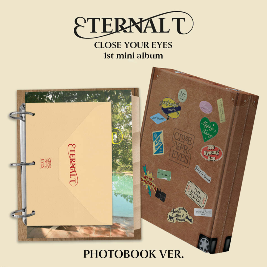 CLOSE YOUR EYES 1ST MINI ALBUM - ETERNALT (PHOTOBOOK VER.)