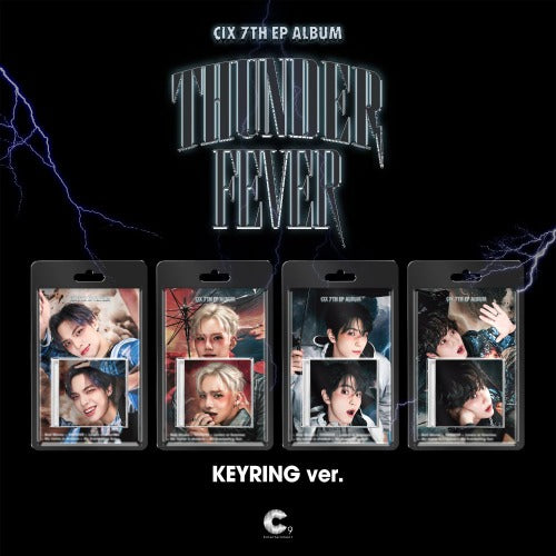 CIX 7TH EP ALBUM - THUNDER FEVER (KEYRING ALBUM)