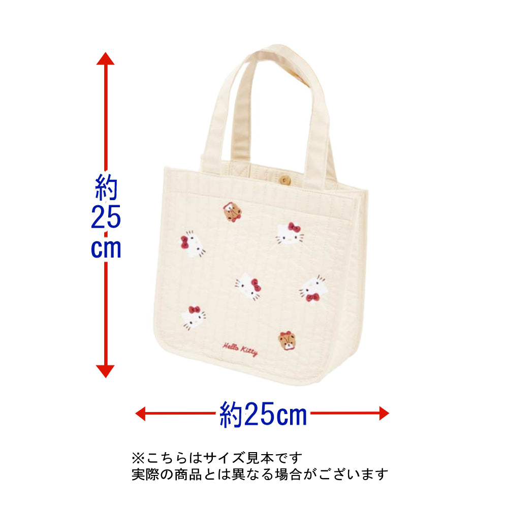 SANRIO© Character Quilted Stitch Lunch Bag (Japan Edition)