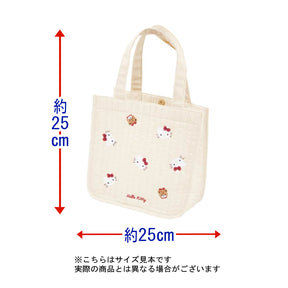 SANRIO© Character Quilted Stitch Lunch Bag (Japan Edition)