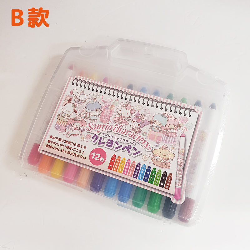 SANRIO© Colour Pen Set 12 Colours (Japan Edition)