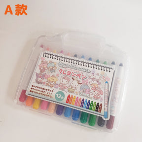 SANRIO© Colour Pen Set 12 Colours (Japan Edition)