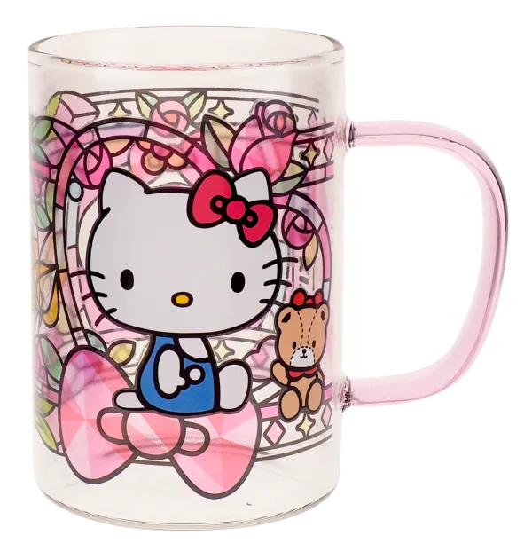 SANRIO© Character 7-Eleven Stained Glass Glass Mug 220ml (Hong Kong Edition)