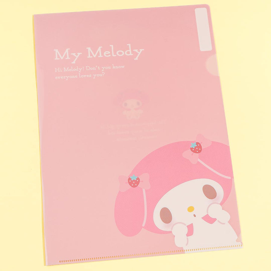 SANRIO© Character Lovely Clear Folder Set (Japan Limited Edition)