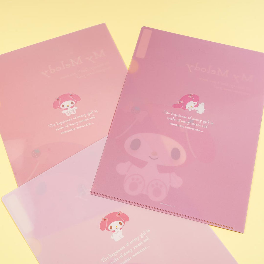 SANRIO© Character Lovely Clear Folder Set (Japan Limited Edition)