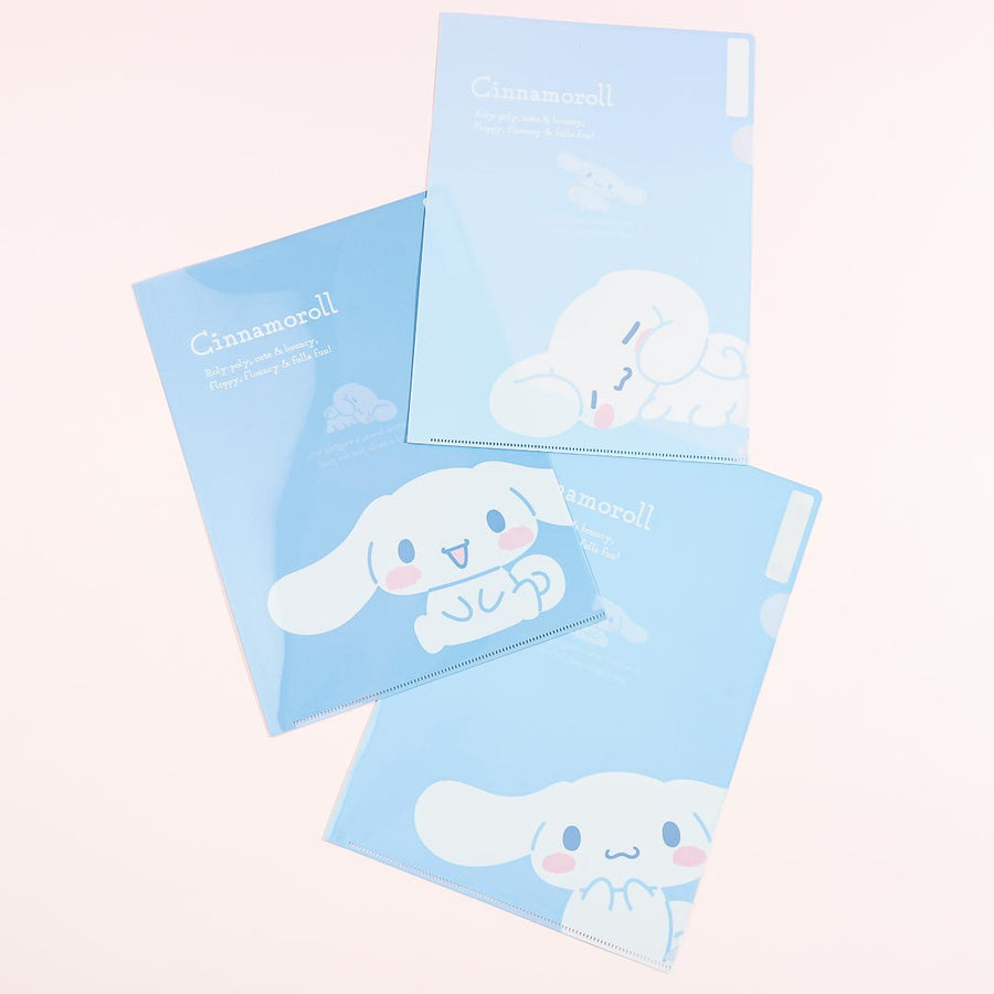 SANRIO© Character Lovely Clear Folder Set (Japan Limited Edition)