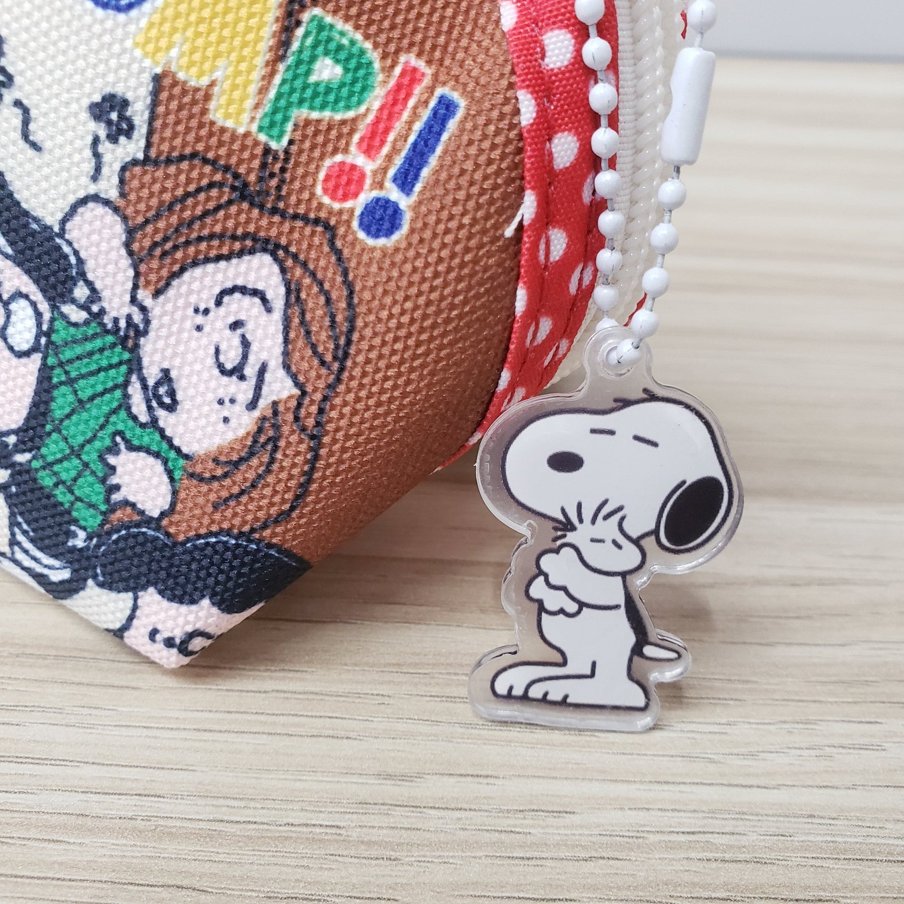 PEANUT SNOOPY© Crescent Pouch School