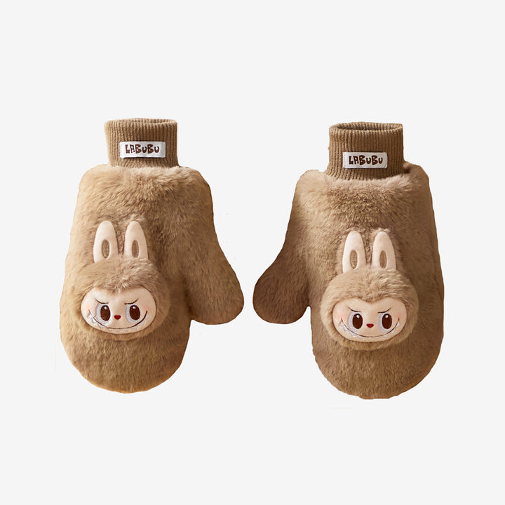 LABUBU Authentic Plush Gloves