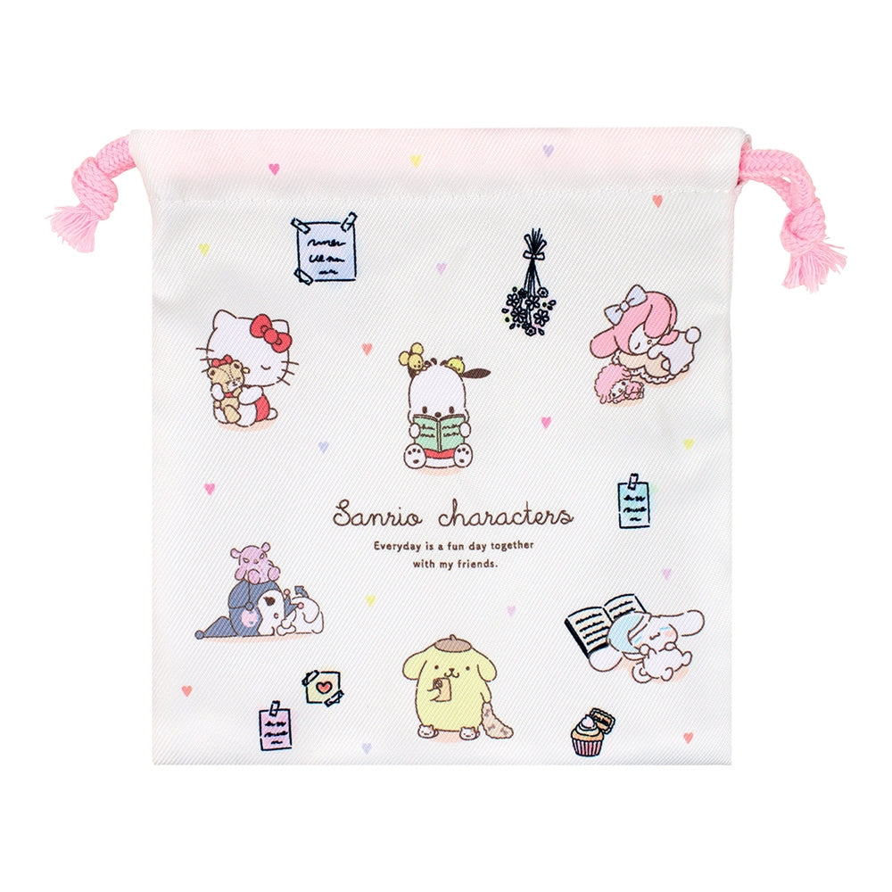 SANRIO© Characters Plastic Cup & Pouch Set (Japan Edition)