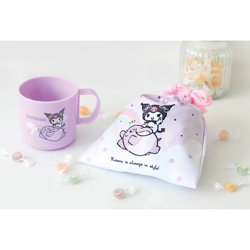 SANRIO© Characters Plastic Cup & Pouch Set (Japan Edition)