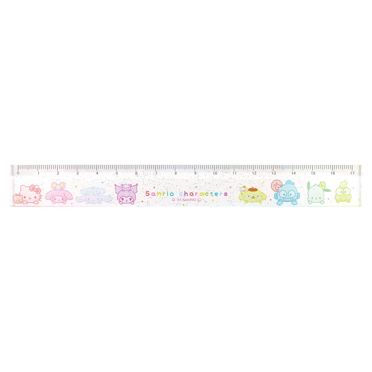 SANRIO© Ruler 17cm (Made In Japan)