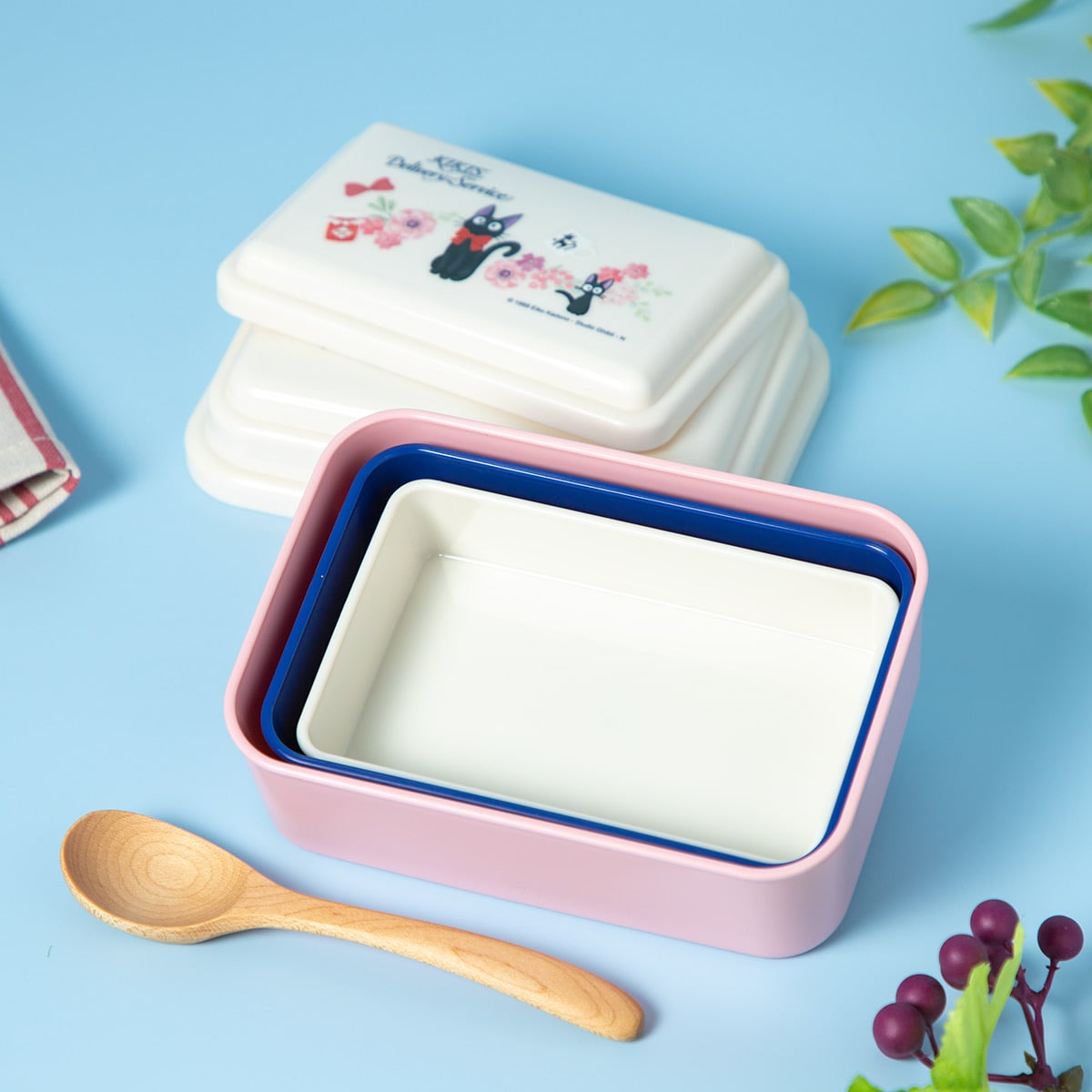 JIJI© Flower Food Container 3in1 (Japan Edition)