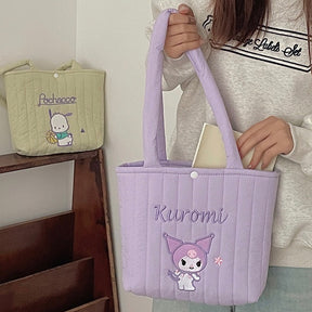 SANRIO© Cotton Stitch Shoulder Bag