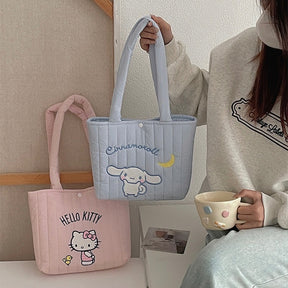 SANRIO© Cotton Stitch Shoulder Bag