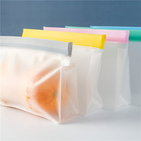 Silicon Food Lock Bag 3in1