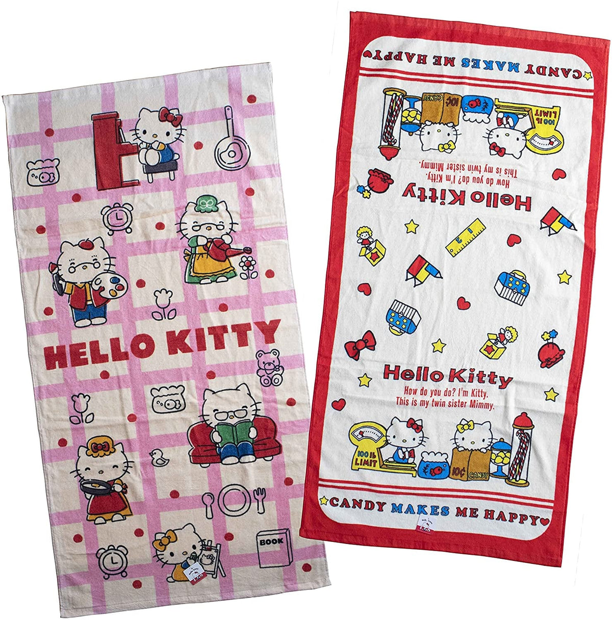 SANRIO© Hello Kitty Bath Towel (Japan Edition)