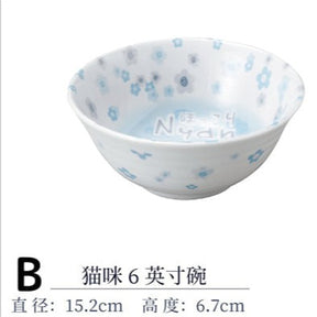 Cat Nyan Ceramic Bowl/Dish (Japan Edition)