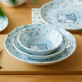 Cat Nyan Ceramic Bowl/Dish (Japan Edition)